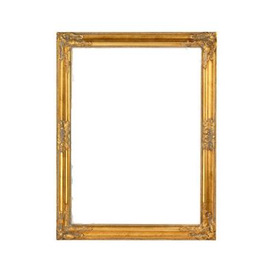 China Europe Home Wall Decorative Wooded Mirror Bathroom Wood Frame Around Wall Black Wood Mirror for sale