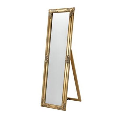 China Europe hot sale wood frame square mirror recycled pine wood wall mirror for sale