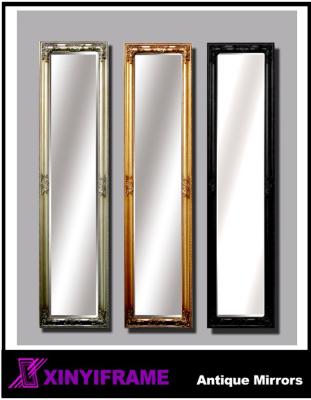 China Hotel/Bedroom/Drapery/Cloakroom Integral Wood Framed Cabinet Mirror Wall Mirror for sale