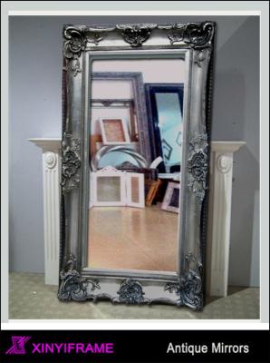 China Antique WALL Mirror Wood Frame Integral Mirror Frame for sale