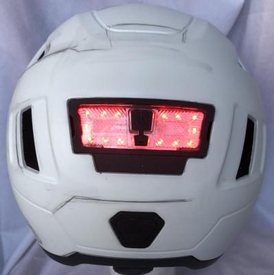 China NTA-8776 Compounds In Mold Electric Helmet LED Light Mold USB E Scooter Rechargeable Bicycle Helmet for sale