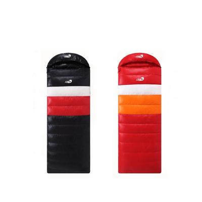 China 2022 Type Outdoor Envelope Lightweight Envelope Duck Down Summer Sleeping Bag For Travel Camping Hiking for sale