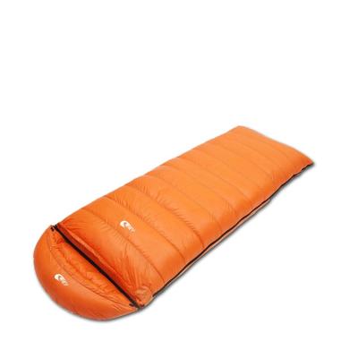 China Competitive Price Outdoor Camping Duck Down Sleeping Bag Compact Mummy Type Sleeping Envelope Bag for sale