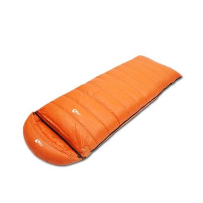 China New Type Duck Down Camping Outdoor Down High Quality Ultralight Filling Sleeping Envelope Bag for sale