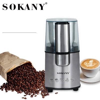 China Household Kitchen Appliances Coffee Grinder Commercial Washable Popular Stainless Electric Coffee Maker for sale