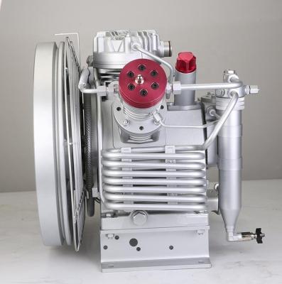 China 330BAR Fire Fighting Lubricated Air Compressor for sale