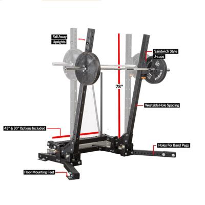 China 2017 Steel China crossfit squat rack for sale