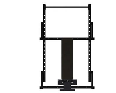 China Durable Home Gym Folded Wall Mounted Squat Rack With Pull Up Bar for sale