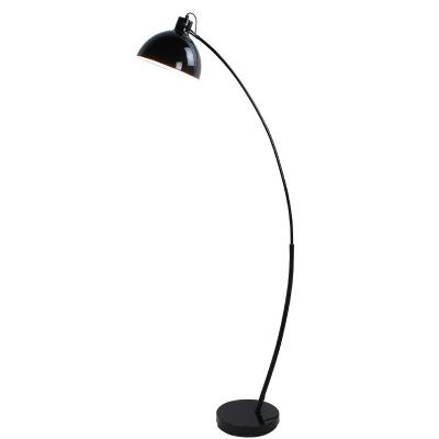 China New-designed light luxury minimalist modern style black fishing floor lamp for multiple scenes for sale