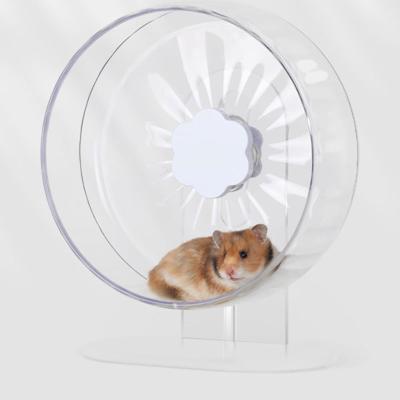 China Viable Large Adjustable Pet Supplies Products Accessories Silent Hamster Running Wheel Exercise Pet Toy for sale