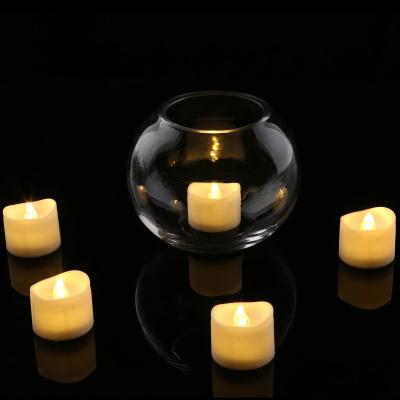 China Electric Flameless Realistic Blinking LED Candle Light Bulb Battery Festival Celebration Electric Tea Light for sale