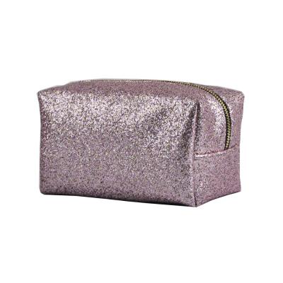 China 2020 Bag, Cosmetics Makeup, Custom Competitive Price New Arrival Pink Glitter Cosmetic Bag Glitter Makeup Bag for sale