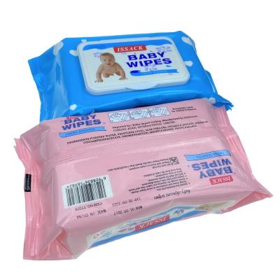 China Soft Baby Skin Material Hygiene Cleansing Quickly Flipped To Cover Organic Nonwoven Wet Cleansing Baby Wipes for sale