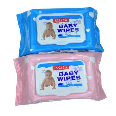 China High Quality Skin Care Soft Flushable Alcohol Free Soft Baby Cloths OEM Baby Cleaning Wet Cloths for sale