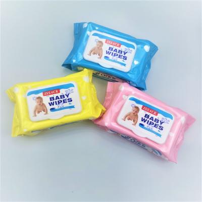 China SKIN CARE Wholesale Free Sample OEM Wet Tissue Baby Wipe Natural for sale