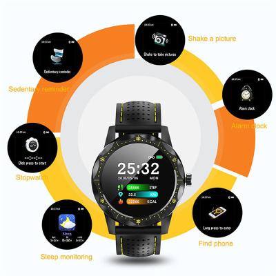 China GW68 Touch Screen Smart Digital Watch for Measuring Blood Pressure, Heart Rate, Exercise Pedometer, Healthy Sleep, Clock Wristband for sale