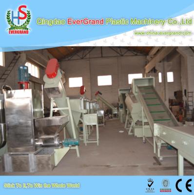 China Full / Semi Automatic Line Plastic Bottle Recycle Machine , PET Bottle Recycling Line for sale