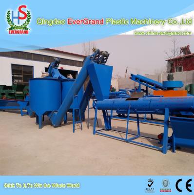 China Screw Conveyor Waste Plastic Recycling Plant , Electronic Waste Recycling Machine  for sale