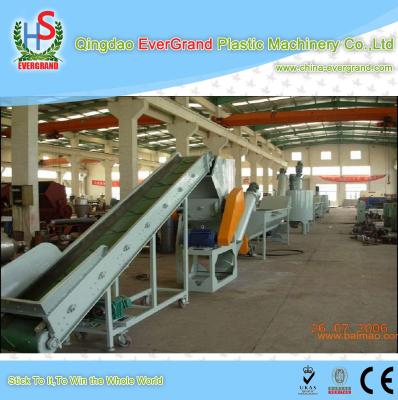 China Waste Automatic Bottle Washing Machine for Plastic Bottles Crushing / Recycling for sale