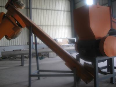 China Waste Plastic Crushing Machine for Rigid PET Bottles / PVC Pipe Recycling Crushing for sale