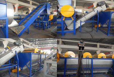 China Stainless Steel Polythene Recycling Machine for Crushing Washing Plastic Films for sale