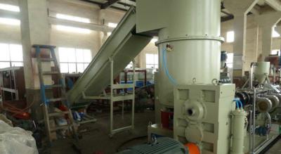 China 250kg/h Automatic Two Stage Plastic Pelletizing Machine for PP / PE Film Granulating for sale