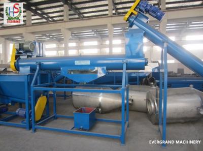 China Pet Recycling Machinery Pet Bottle Recycling Plant 100KW Automatic for sale