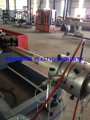 China Double Wall Hdpe Corrugated Pipe Making Machine , Pp Tube Production line for sale