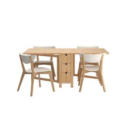 China New design (height) Nordic style durable oak wood furniture desk table and chair adjustable with drawer for sale