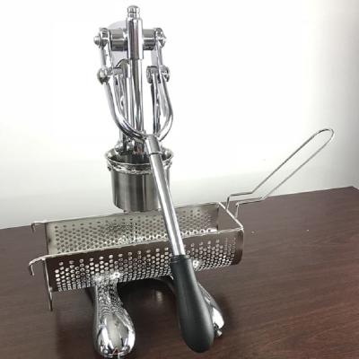 China Restaurant Super Hand Chip Extruder Chip Extruder French Fries Makers 22cm 30cm Long for sale