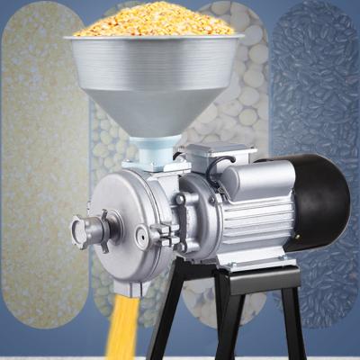 China Commercial Industrial Grain Crusher Machine Grain Mill Dry And Wet Grain Spice Grinder for sale