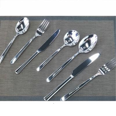 China 7PCS Viable SET Spoons Fork And Knife Stainless Steel Hotel Restaurant Cutlery Flatware Set for sale