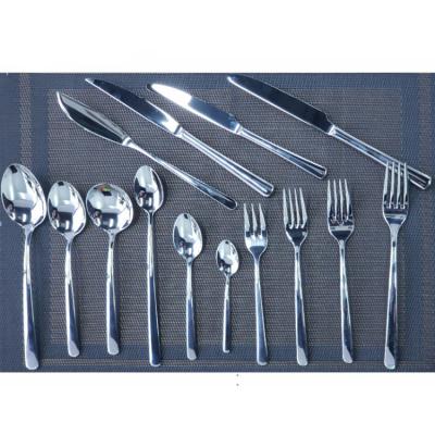 China Sustainable 14PCS Stainless Steel Spoons Fork And Knife Set Hotel Restaurant Cutlery In Flatware Set for sale