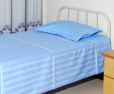 China Nondisposable 65% Polyester 35% Cotton 200tc Hospital Bed Sheet for sale