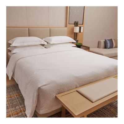 China Hotel Anti-Static Canvas Bedroom Guest Room Windmill Flowers Cotton Quilt Cover Set Set for sale