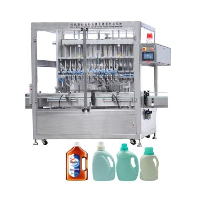 China Automatic Volumetric Food Soap Detergent Filling Machine Do The Dishes Liquid Cream Filling Machine for sale