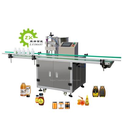 China Automatic Volumetric Food Filling Machine Glass Bottle Jar Liquid Plastic Filling Machine for sale