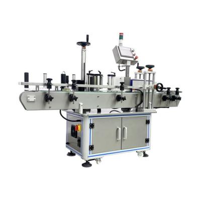 China food automatic adhesive labeling machine for plastic bottles/round bottle labeling machine for sale