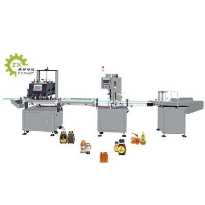 China Effectively Capping Honey Syrup Washing Filling And Capping Machine Automatic Bottling And Capping Head for sale