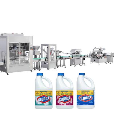 China China Supplier Best Quality Piston Food Filling Machine Bleach Filling Sealing Machine for sale