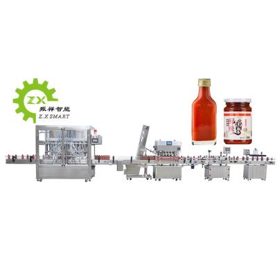 China Automatic Food Chili Sauce Butter Cream Paste Machine Ketchup Filling Sealing Filling Machine for sale