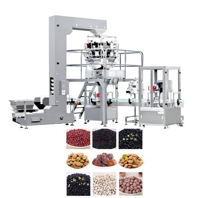 China Full Automatic Particle Tea Pepper Food Seed Glass Bottle Weight Screw Plastic Filling Machine for sale