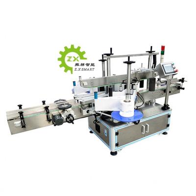 China Pocket Custom Comic Automatic Folder Food Front Back Sides Plc Control Labeling Machine for sale