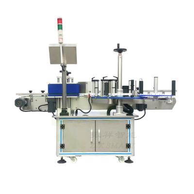 China Custom Milk Carton Food Star Wheel Manual Disinfect Logo Labeling Machine for sale