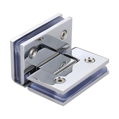 China Modern High Quality Wall Mounted Shower Hinge Zinc Alloy Glass Shower Hinge for sale