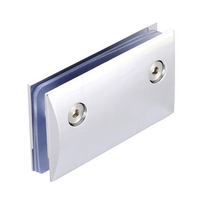 China Modern 0 Degree Fixed Shower Hold Shower Zinc Alloy Finish Glass Door Hinges for sale