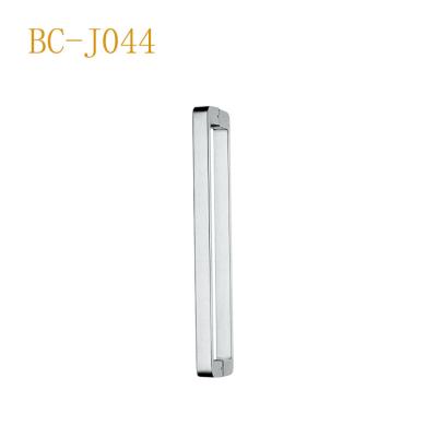 China 8-12mm Cheap Price Glass Shower Door Handles Polished Stainless Steel Finish 10*30 Square Handle Bevel Angle Glass Door Handle for sale