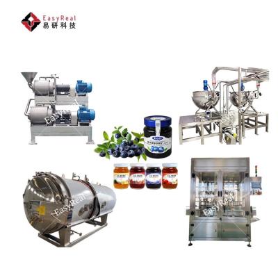 China Automatic Industrial Fruit and Vegetable Puree Jam Paste Production Plant Making Machine Processing Maker Machinery Te koop