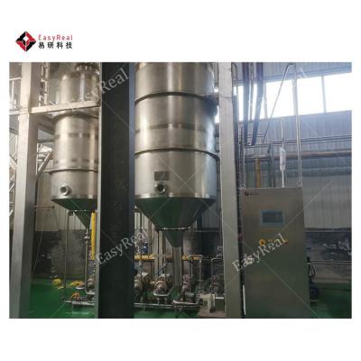 China Automatic Industrial Fruit Apple Orange Juice Coconut Water Falling Film Evaporation Plate Concentrator Evaporator Price for sale