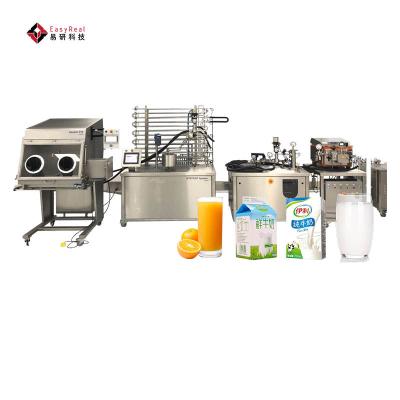 China Euro-standard Juice Milk Small Scale Tube UHT Sterilizer Sterilization Equipment Machine for sale